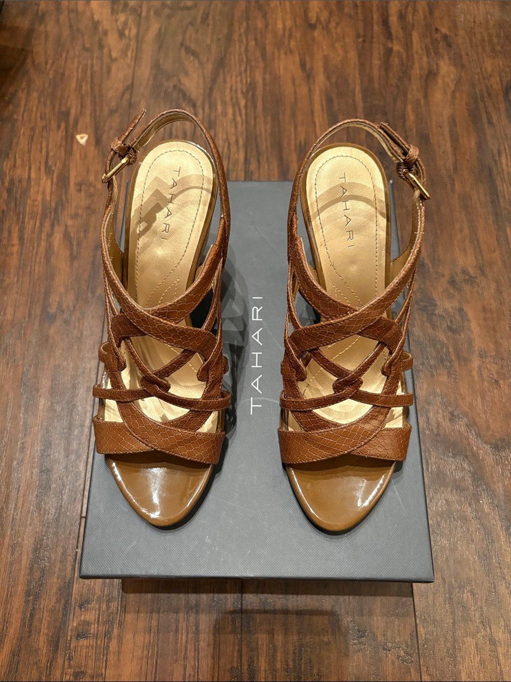 Tahari Petunia Sandal Wedge - Sandblast - Women’s 7 US